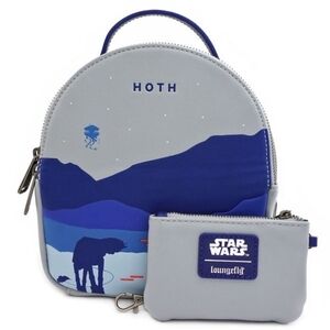 🎯 Loungefly Star Wars Hoth Convertible Mini Backpack